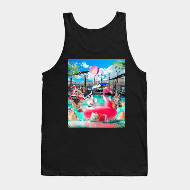 Cruise Ship Tank Top by Random Galaxy